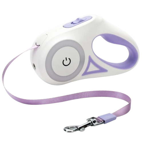 The Pawsome Boutique Retractable Pet Leash With LED Lights